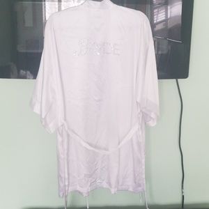 Victoria's secret "Bride" robe